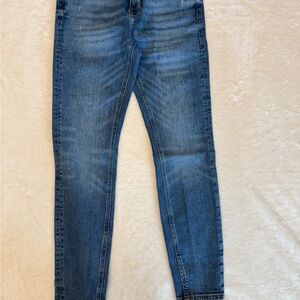 Zara Blue Skinny Jeans size 6.
